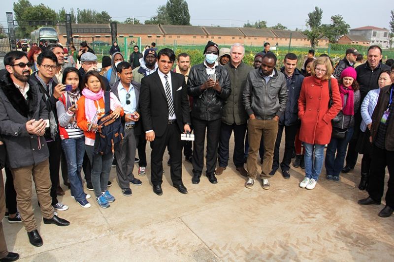 72名外國專家為何同時考察一個菊花基地？